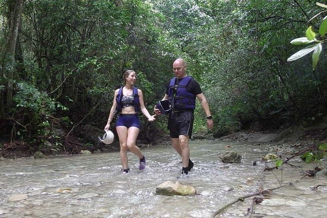 Rainforest Trek to Natural Pool - Taino Bay & Amber Cove ports - The walk to Damajagua’s lower waterfall