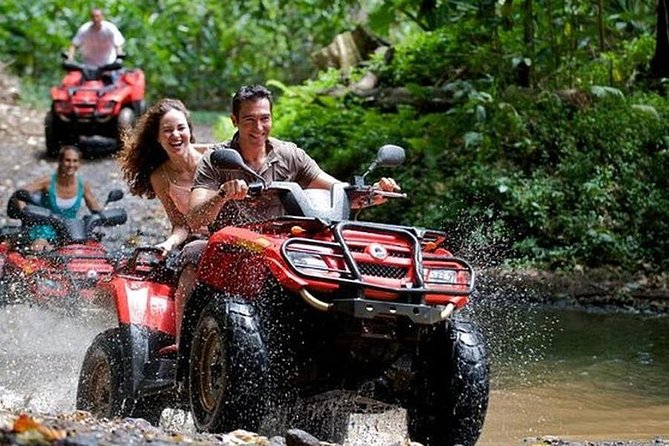 River Cave and Macao Beach Half-Day Quad Bike Adventure - Riding ATVs through the Dominican countryside