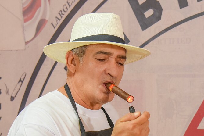 Roll your Own Cigar in Puerto Plata - Cutting and Lighting the Finished Cigar