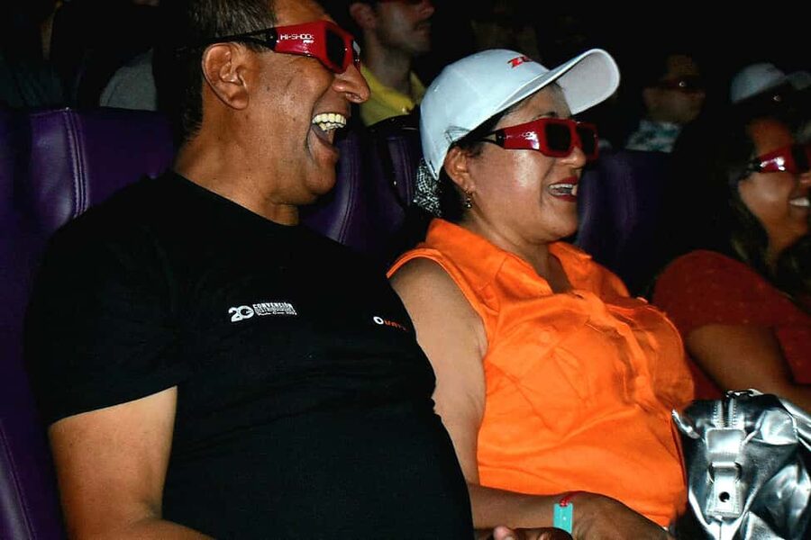 Santo Domingo: The Battle of Santo Domingo 4D Attraction - What happens inside the theater