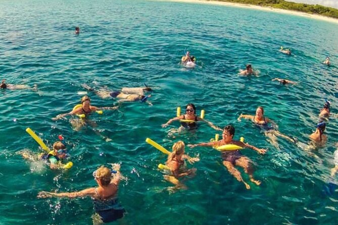 Saona Island Catamaran Adventure with Free Food and Transportation - The catamaran ride home is a floating party
