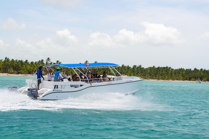 Saona Island Day Trip + Lobsters & Wine Included - Playa Palmilla’s shallow natural pool