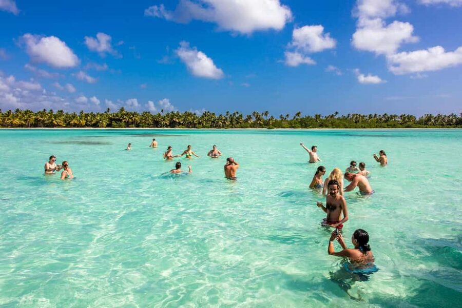 Saona Island from Punta Cana Day Trip with Open Bar - A swim at the Natural Pools