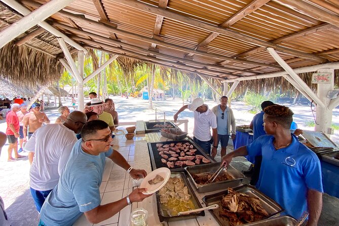 Saona Island, Natural pool Starfish, Fast boat, Catamaran +Dances - Three hours of beach, lunch, and palm trees