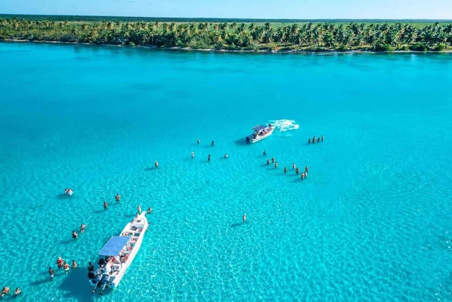 Saona Island Premium- Exclusive Beach And Mano Juan FullDay - The Natural Pool and its starfish