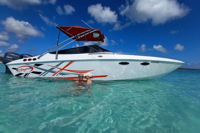 Saona island - Private Tour with a Luxury Speed Boat - Starting from Bayahibe or Dominicus at 10 a.m.