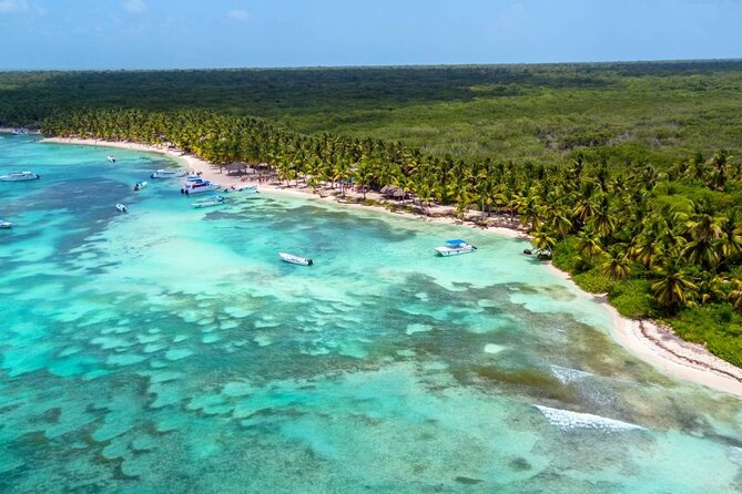 Saona Island Tour and Catamaran Party from Punta Cana - The catamaran changes the mood from beach day to party