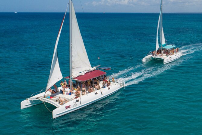 Saône Island from Punta Cana Catamaran, Natural Pool and Lunch - The return by speedboat