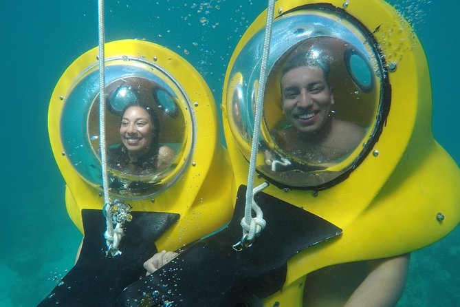 Scuba Doo - Diving Scooters in Punta Cana - The glass-bottom boat ride