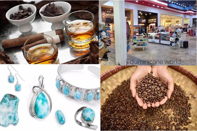 Shopping tour Punta Cana rum cigars coffee larimar chocolate souvenirs mamajuan - What Bella Mare actually is