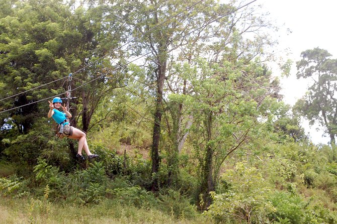 Shore Excursion: Quick Zip and Waterfalls of Damajagua Adventure - Three ziplines at Country World Adventure Park