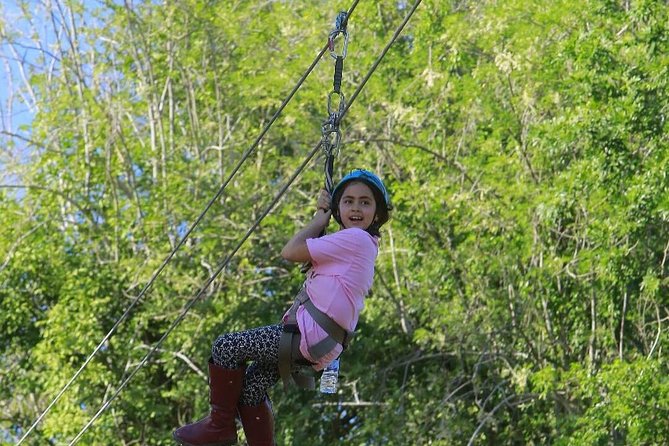 Shore Excursion: V.I.P. DayPass: ATV, Zip Lines, Horseback Riding & Lunch - Eight zip lines, then the pool plunge