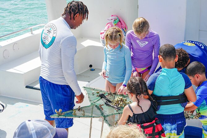Snorkel Lovers for All Ages & Premium Seafood Lunch in Punta Cana - Stop one: the natural pool for easy snorkeling