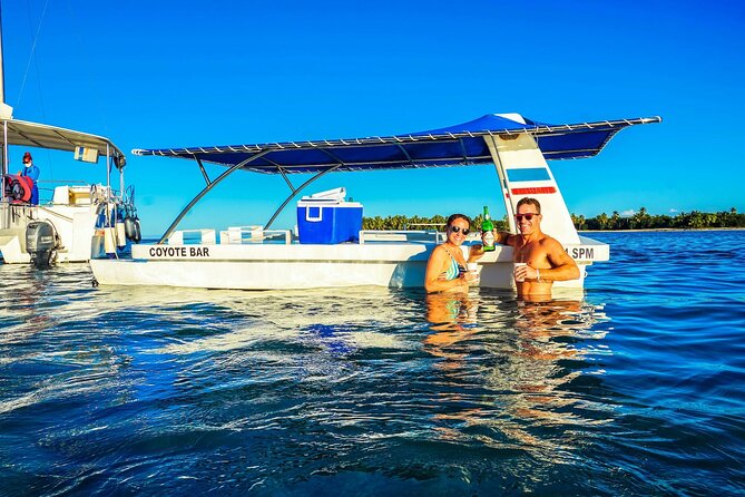 Snorkeling and Swimming on a Caribbean Cruise by Sharky Catamarans - A four-hour Punta Cana cruise with more than one trick