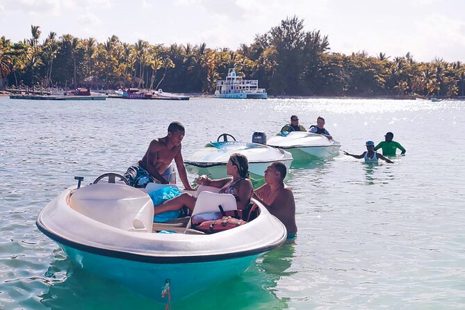 Speed Boat Activity with Snorkeling and Parasailing in Punta Cana - Taking flight above the Caribbean Sea