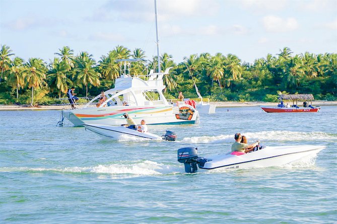 Speed Boat - from Punta Cana! - The Natural Pool and Its 45-Minute Pause