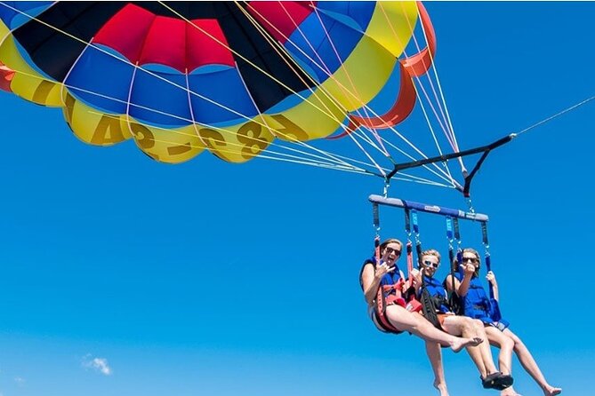 Speedboats and Parasailing Combo - Snorkeling over a tropical reef
