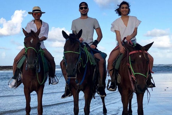 Sunset beach horsebackriding Punta Cana - Beach scenery, forest paths, and the less polished parts
