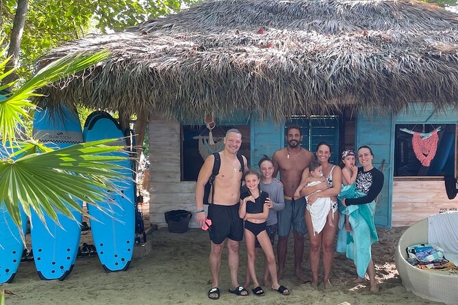 Surfing lesson at beautiful beach Playa Encuentro - Safety, weather, and the small practical details