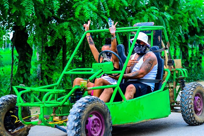 Tour In buggy from Punta Cana with Cenote - Hotel pickup and the time cost of a shared van