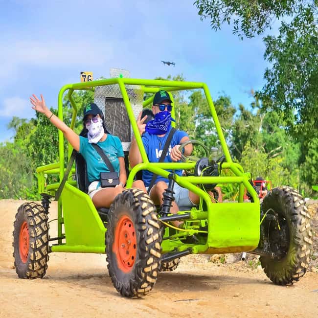 Tour in buggy half-day and beach cenote :Punta Cana - Pickup times and the first ride out