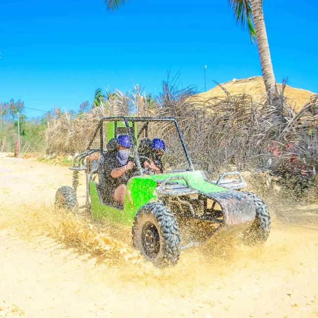 Tour in buggy half-day and beach cenote :Punta Cana - Driving Punta Cana’s rural roads by buggy