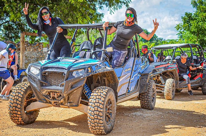 Vip Punta cana Buggies - Macao Beach, palms, and a busier finish