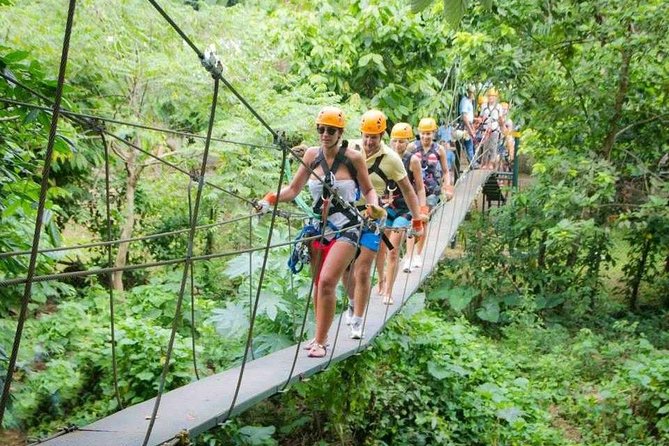 Zip Line in Punta Cana - Who will enjoy this most?