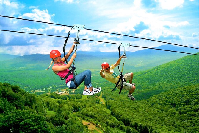 Zip Line Park in Punta Cana With Pick Up - The Safety System and the First Platform